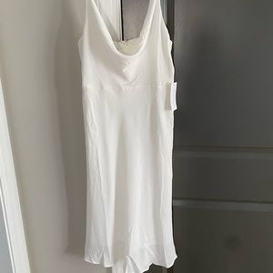 American Threads White Slip Dress (NWT)